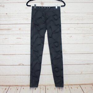 Under Armour‎ Speed Dot Tights Women's XS Grey Abstract Lines Leggings